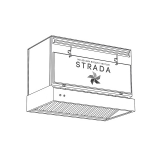 Вытяжной зонт рециркулятор STRADA схема
